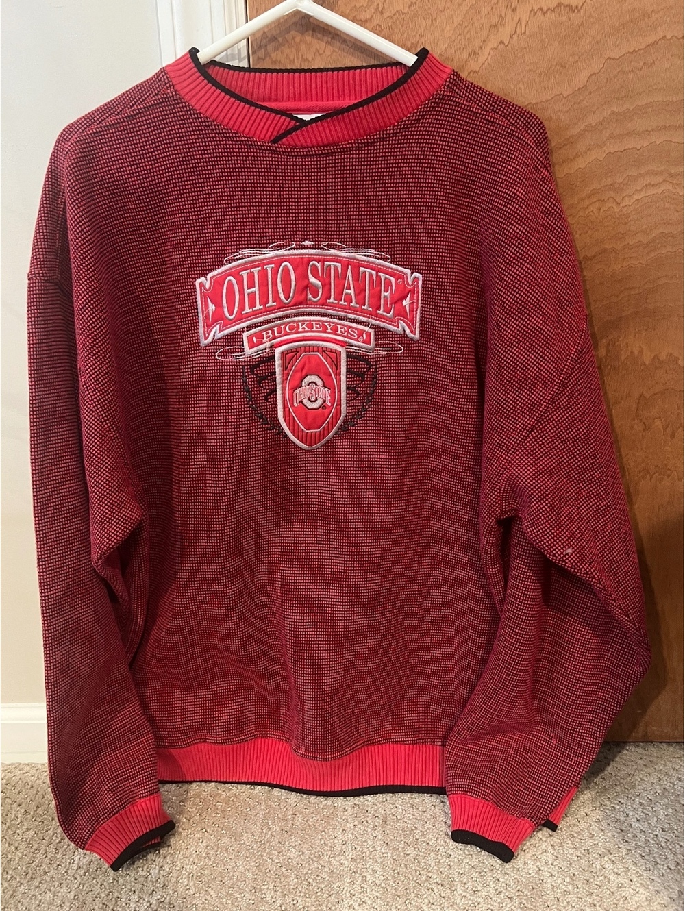 Vintage Ohio State Embroidered Crewneck